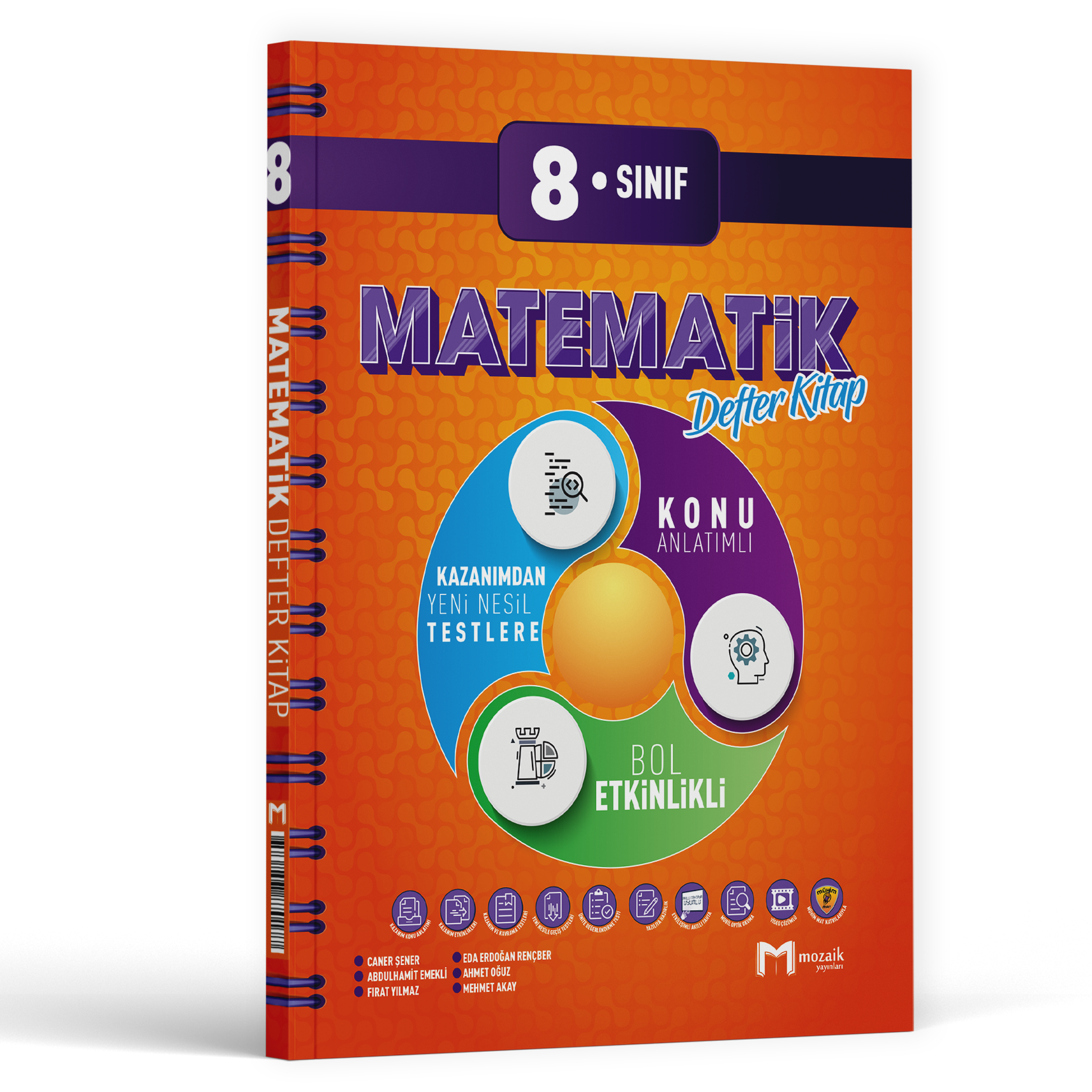 8.SINIF MOZAİK DEFTER MATEMATİK - 2025-26